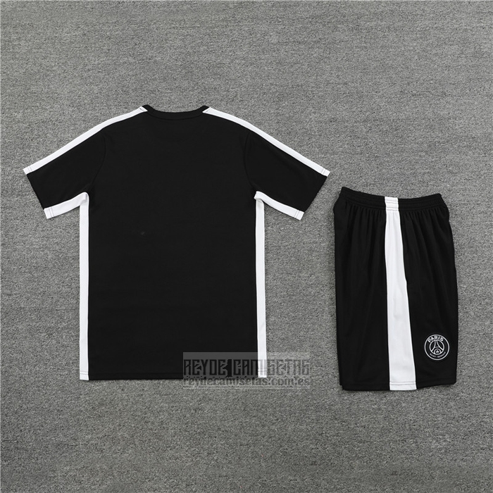 Chandal del Paris Saint-Germain Manga Corta 2023-2024 Negro - Pantalon Corto